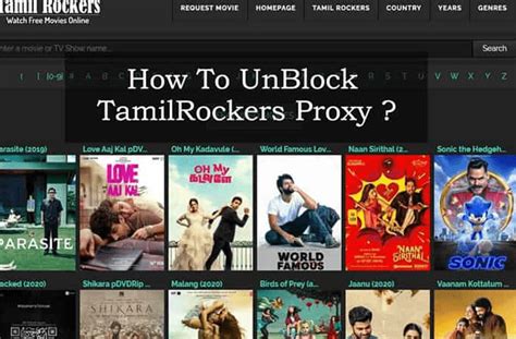 unblocked tamilrockers|TamilRockers Proxy 2020: NEW proxy / mirror sites。